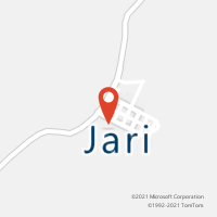 Mapa com localização da Agência AC JARI