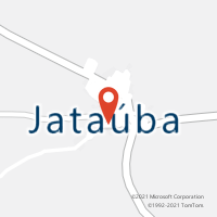 Mapa com localização da Agência AC JATAUBA