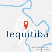 Mapa com localização da Agência AC JEQUITIBA