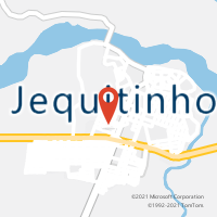 Mapa com localização da Agência AC JEQUITINHONHA