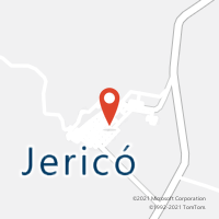 Mapa com localização da Agência AC JERICO
