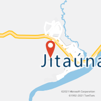 Mapa com localização da Agência AC JITAUNA