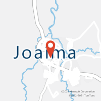 Mapa com localização da Agência AC JOAIMA