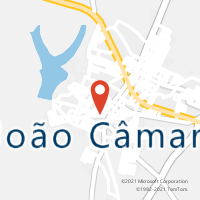 Mapa com localização da Agência AC JOAO CAMARA