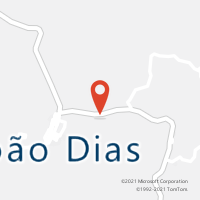 Mapa com localização da Agência AC JOAO DIAS