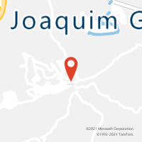 Mapa com localização da Agência AC JOAQUIM GOMES