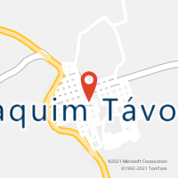 Mapa com localização da Agência AC JOAQUIM TAVORA