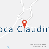 Mapa com localização da Agência AC JOCA CLAUDINO