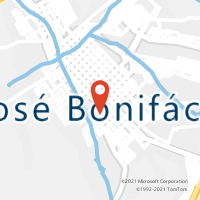 Mapa com localização da Agência AC JOSE BONIFACIO