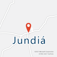 Mapa com localização da Agência AC JUNDIA