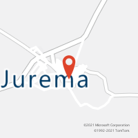 Mapa com localização da Agência AC JUREMA