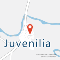 Mapa com localização da Agência AC JUVENILIA