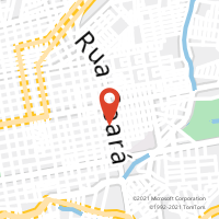 Mapa com localização da Agência AC KADIWEU