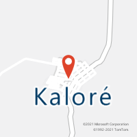 Mapa com localização da Agência AC KALORE