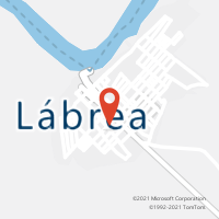 Mapa com localização da Agência AC LABREA
