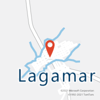 Mapa com localização da Agência AC LAGAMAR