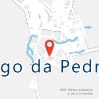 Mapa com localização da Agência AC LAGO DA PEDRA