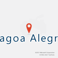 Mapa com localização da Agência AC LAGOA ALEGRE