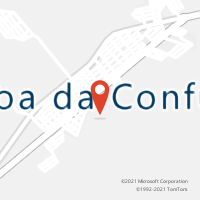 Mapa com localização da Agência AC LAGOA DA CONFUSAO