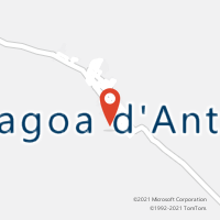 Mapa com localização da Agência AC LAGOA DANTA