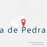 Mapa com localização da Agência AC LAGOA DE PEDRAS