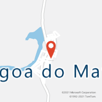 Mapa com localização da Agência AC LAGOA DO MATO