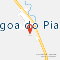 Mapa com localização da Agência AC LAGOA DO PIAUI