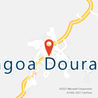 Mapa com localização da Agência AC LAGOA DOURADA