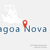 Mapa com localização da Agência AC LAGOA NOVA