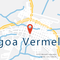 Mapa com localização da Agência AC LAGOA VERMELHA