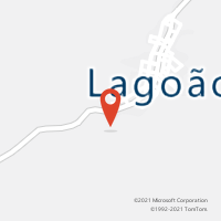 Mapa com localização da Agência AC LAGOAO