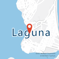 Mapa com localização da Agência AC LAGUNA