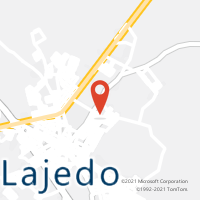 Mapa com localização da Agência AC LAJEDO