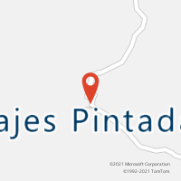Mapa com localização da Agência AC LAJES PINTADAS