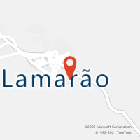 Mapa com localização da Agência AC LAMARAO