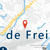Mapa com localização da Agência AC LAURO DE FREITAS