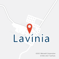 Mapa com localização da Agência AC LAVINIA