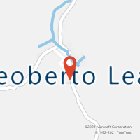 Mapa com localização da Agência AC LEOBERTO LEAL