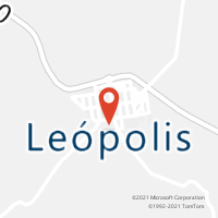Mapa com localização da Agência AC LEOPOLIS