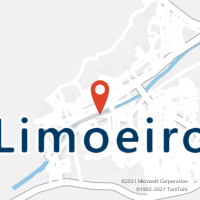 Mapa com localização da Agência AC LIMOEIRO