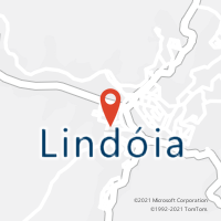 Mapa com localização da Agência AC LINDOIA