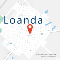 Mapa com localização da Agência AC LOANDA
