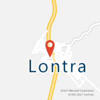 Mapa com localização da Agência AC LONTRA