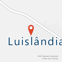 Mapa com localização da Agência AC LUISLANDIA