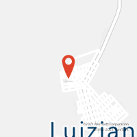 Mapa com localização da Agência AC LUIZIANA