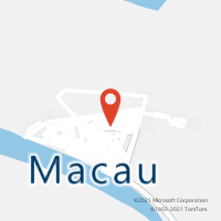 Mapa com localização da Agência AC MACAU