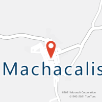 Mapa com localização da Agência AC MACHACALIS
