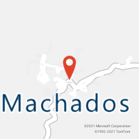 Mapa com localização da Agência AC MACHADOS