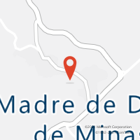 Mapa com localização da Agência AC MADRE DE DEUS DE MINAS