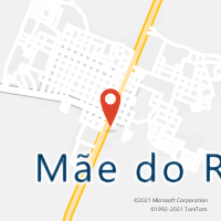 Mapa com localização da Agência AC MAE DO RIO